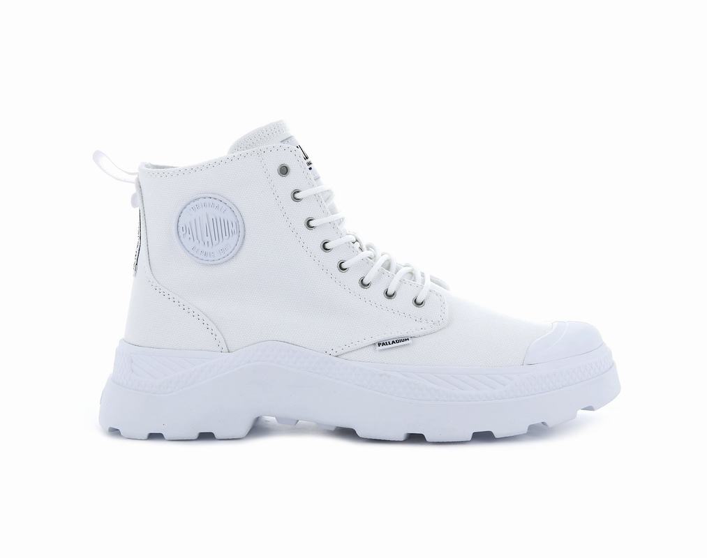 Palladium Pallakix Hi Canvas Men's High Top Sneakers White (BGSC40792)